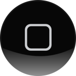 home button tlačítko - icon