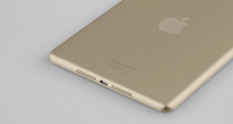 iPad mini 2. generace gold zlatý - icon