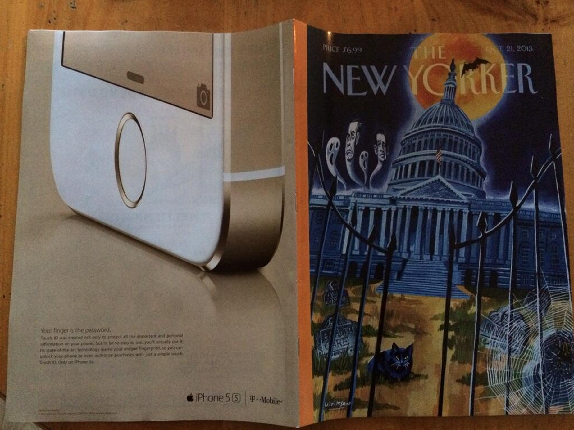 new-yorker-gold-iphone-5s reklama