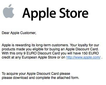 podvodny e-mail apple