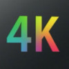 4k icon logo