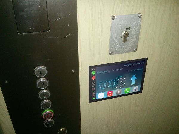 iOS výtah