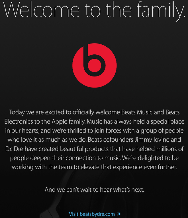 Beats-welcome-to-family