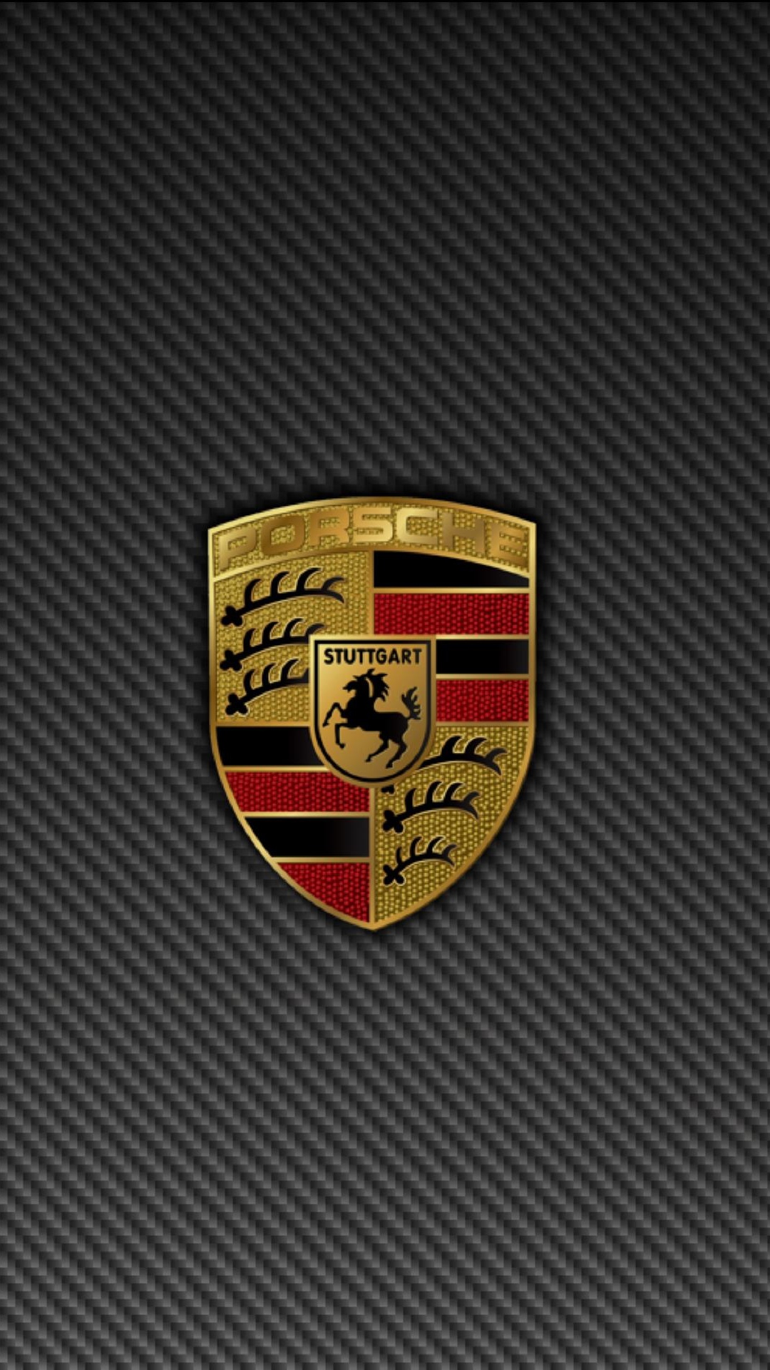 Porsche Logo Grey Background iPhone 6 Plus HD Wallpaper