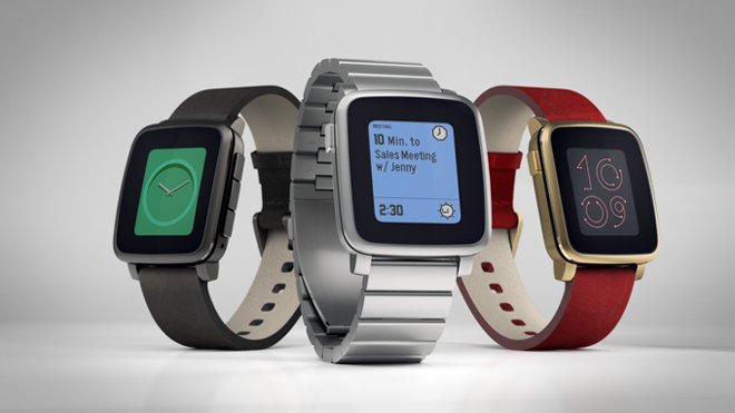 Apple Watch Edition Pebble Time Steel