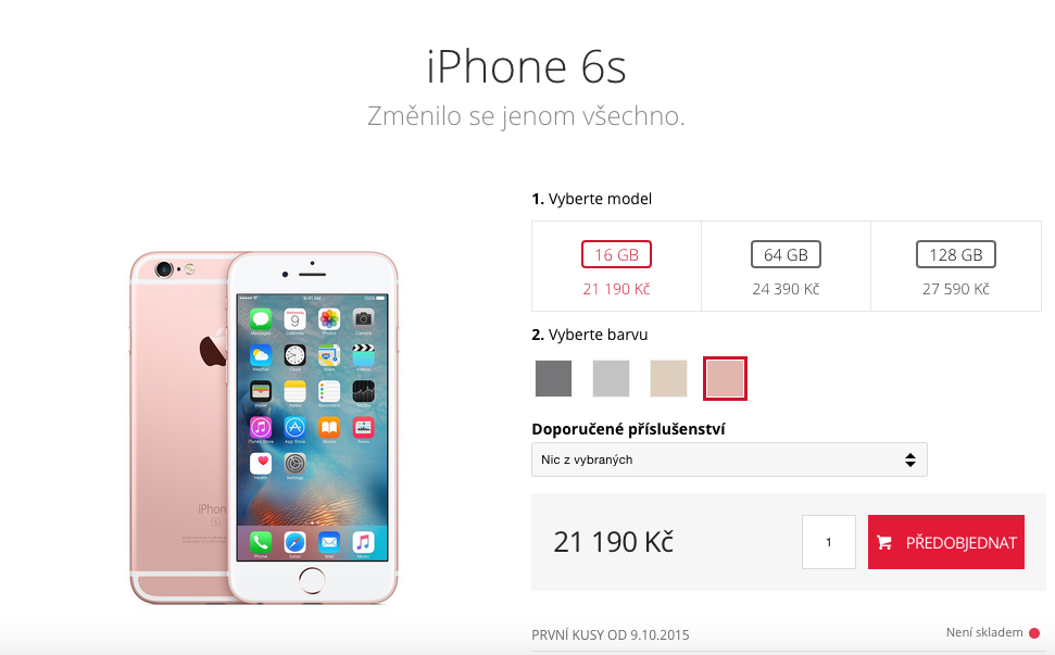 1 iphone 6s cena ceny