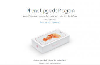 Apple na svých stránkách spustil iPhone Upgrade Program!