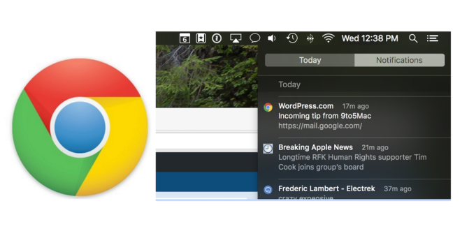 Chrome experimentuje s OS X notifikacemi