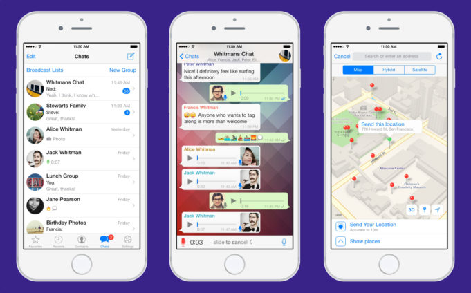WhatsApp následuje Apple iMessage v kompletním šifrování veškeré komunikace