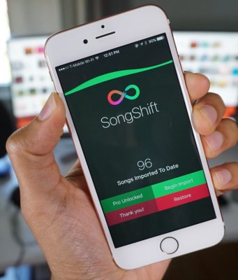 Díky aplikaci SongShift si můžete jednoduše importovat playlisty ze Spotify do Apple Music
