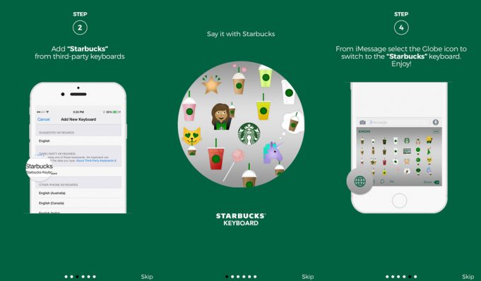 Chcete používat emotikony ze Starbucks? Podívejte se, jak na to