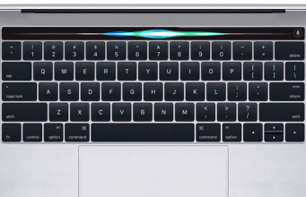 MacBook Pro s dotykovým OLED panelem místo funkčních kláves