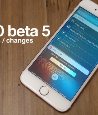Apple právě vydal pátou betu iOS 10 pro veřejné testery