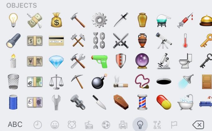 Apple odstranil emotikony střelných zbraní a místo toho je nahradil stříkací pistolí