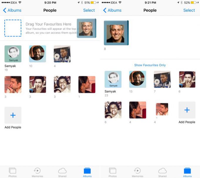 Jak přiřadit jména k tvářím z vaších fotek v iOS 10?