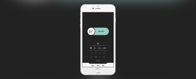 Zprávy v černém módu jako budoucí iOS 10