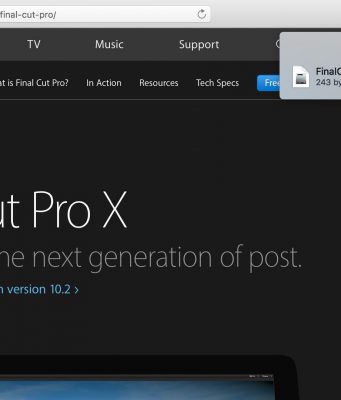 Apple na svých stránkách omylem zveřejnil trial verzi programu Final Cut Pro