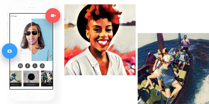 Aktualizace aplikace Prisma přináší úpravu videa