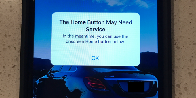 iOS 10 vás automaticky varuje, když se pokazí Home Button na iPhone 7