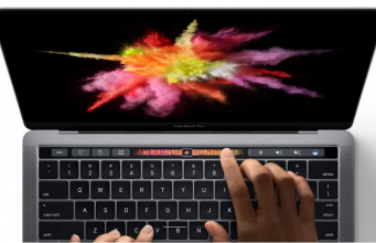 Touch Bar a jeho podpora aplikací