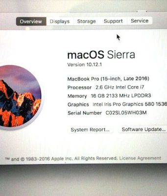 Ak MacBook Pro tvrdí, že má Intel Iris Pro 580 tak to nie je pravda
