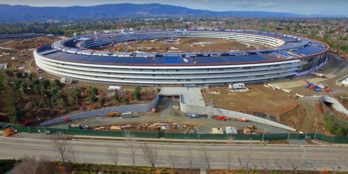 Podívejte se na nové záběry Apple Campus 2