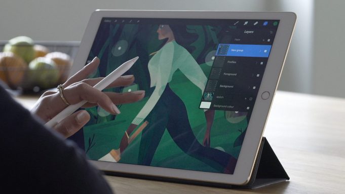 Aplikace Procreate pro iPad nyní podporuje Photoshop formát PSD