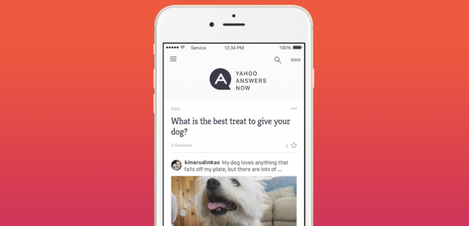 Aplikace Yahoo Answers Now pro iOS je nyní veřejně dostupná