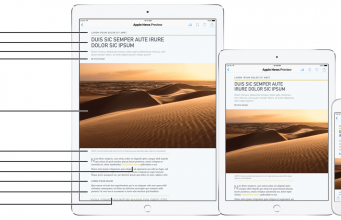Apple představil vývojářům design aplikace Apple News pro iOS 10