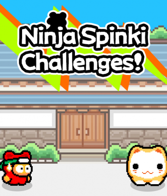 Ninja Spinki Challenges!! – nová hra od tvůrce Flappy Bird