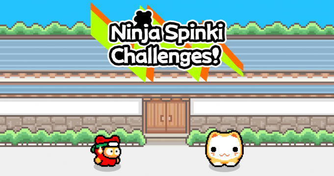 Ninja Spinki Challenges!! – nová hra od tvůrce Flappy Bird