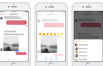 V Messengeru už můžete přímo reagovat na zprávy jako v iMessage