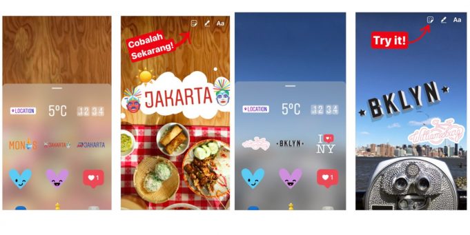 Instagram aktualizoval příběhy o geolokační samolepky
