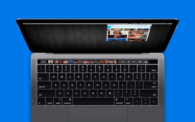 Tenor přináší GIF emoji na Touch Bar u MacBooku Pro
