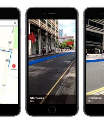 Nové ukázky ARKit ukazují neuvěřitelnou augmentovanou realitu navigace