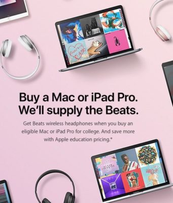 Akce Back to School začne v Evropě každým dnem