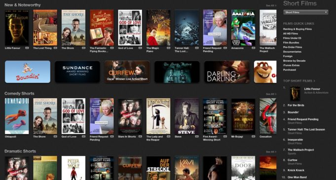 iTunes nyní nabízí slevy na filmy