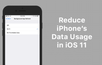 Jak snížit využití dat iPhonu díky iOS 11