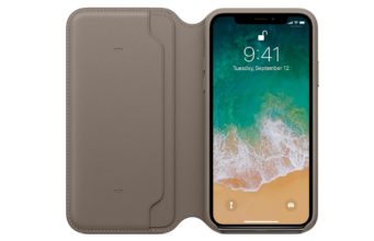 Apple bude prodávat kožené pouzdro Folio na iPhone X