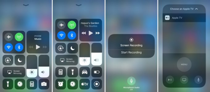Wi-Fi a Bluetooth v Ovládacím centru nevypnete úplně