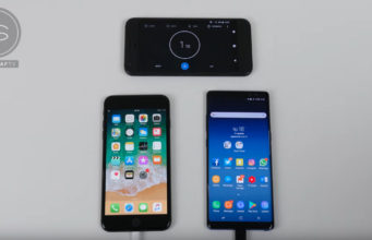 Test rychlosti nabíjení iPhone 8 Plus vs Samsung Galaxy Note 8
