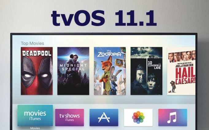 Apple vydal tvOS 11.1 pro veřejnost!