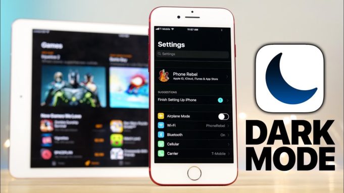 Nový režim Dark Mode vám na iPhone X ušetří životnost baterie