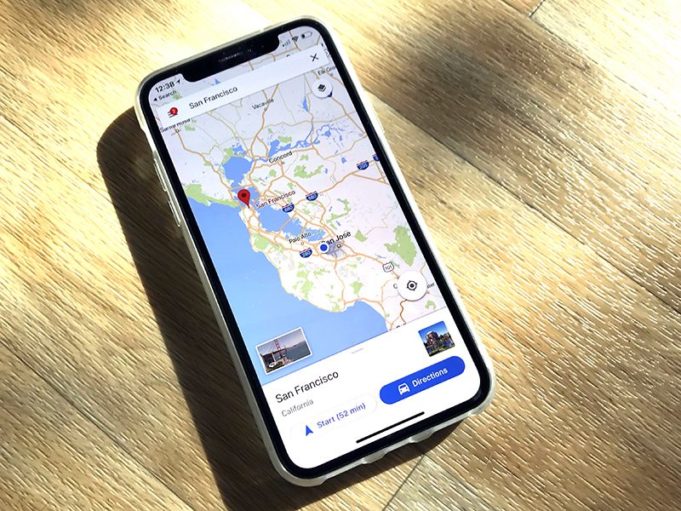 Aplikace Google Maps obdržela novou aktualizaci pro iOS