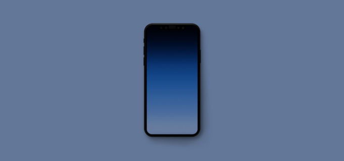iTapety – Minimalistické tapety pro iPhone X