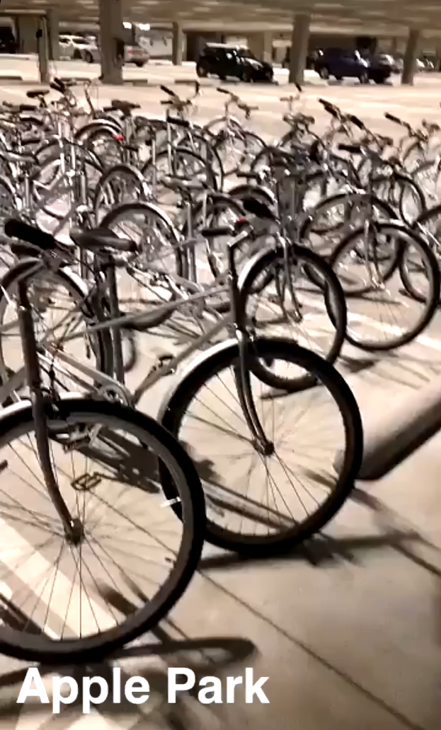 Takto vyzerajú zaparkované bicykle od Apple - svetapple.sk