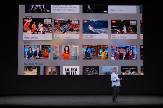 Aplikace Apple TV získala pro uživatele ve Spojených státech novou sekci – News