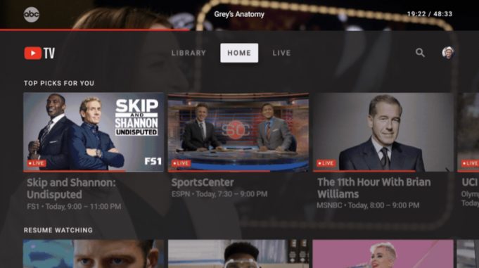 Aplikace YouTube TV bude již brzy dostupná i pro Apple TV