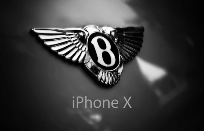 Speciální iPhone X Bentley edice!