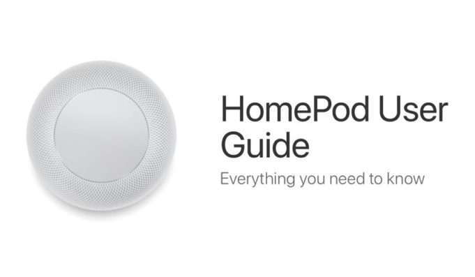 Apple představil oficiální příručku pro HomePod